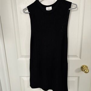 Wilfred Black Sleeveless Knit Sweater